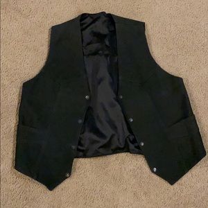 Women’s suede vest
